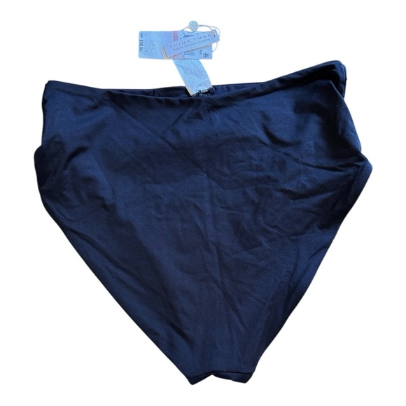 TRINA TURK SWIM Monaco Belted High Waist Swim Bottom in Black NWT - Picture 4 of 5